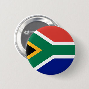 Badge Rond 5 Cm Drapeau de l'Afrique du Sud