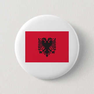 Badge Rond 5 Cm Drapeau de l'Albanie