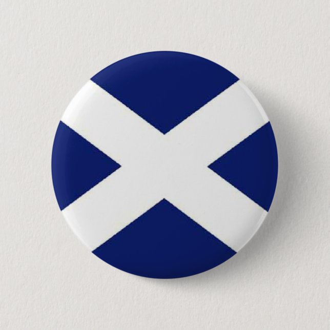 BADGE ROND 5 CM DRAPEAU DE L'ECOSSE (Devant)