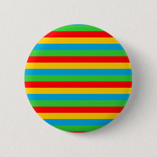 Badge Rond 5 Cm Drapeau de l'Érythrée rayures symbole pays lignes