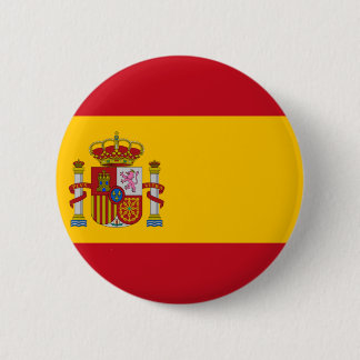 Badge Rond 5 Cm Drapeau de l'Espagne