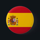 Badge Rond 5 Cm Drapeau de l'Espagne<br><div class="desc">Drapeau de l'Espagne</div>