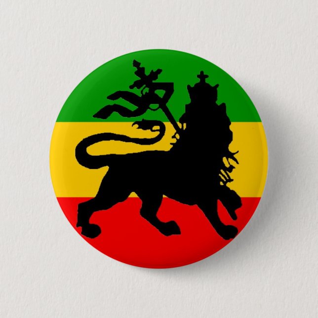 Badge Rond 5 Cm Drapeau de lion (Devant)