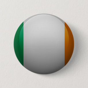 Badge Rond 5 Cm Drapeau de l'Irlande