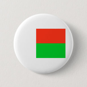 Badge Rond 5 Cm Drapeau de Madagascar
