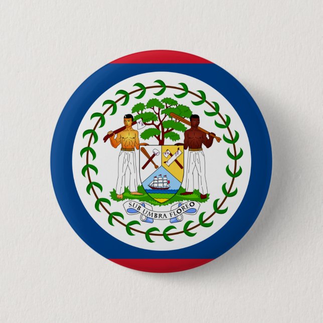 Badge Rond 5 Cm drapeau de retrait (Devant)