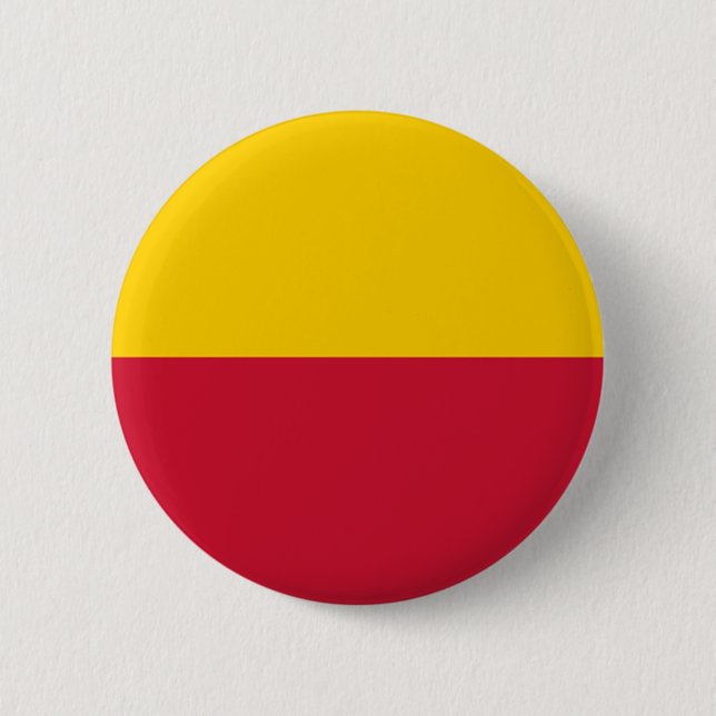 Badge Rond 5 Cm Drapeau de Schagen (Devant)
