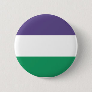 Badge Rond 5 Cm Drapeau de Suffragette Suffrage féminin