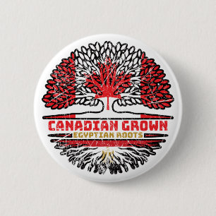 Badge Rond 5 Cm Drapeau de Tree Roots