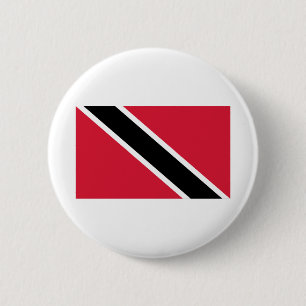 Badge Rond 5 Cm Drapeau de Trinité-et-Tobago