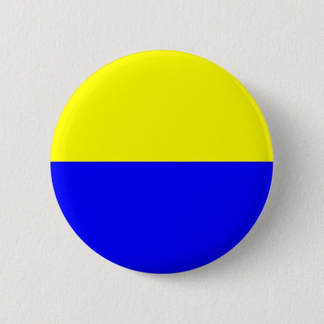 Badge Rond 5 Cm Drapeau de Zandvoort (Devant)