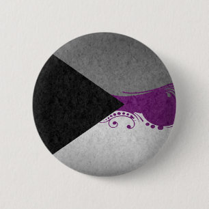 Badge Rond 5 Cm Drapeau décoratif démisexuel