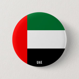 Badge Rond 5 Cm Drapeau des Émirats Arabes Unis Charme patriotique