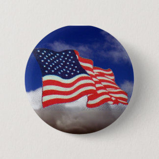 BADGE ROND 5 CM DRAPEAU DES ETATS-UNIS