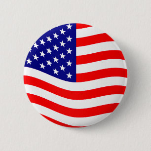 Badge Rond 5 Cm Drapeau des Etats-Unis d'Amérique - vos idées