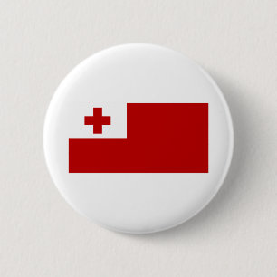 Badge Rond 5 Cm Drapeau des Tonga