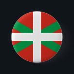 Badge Rond 5 Cm Drapeau d'Euskadi - pays Basque - Ikurri<br><div class="desc">Drapeau d'Euskadi - drapeau du pays Basque - Ikurrin</div>