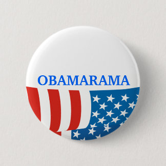 Badge Rond 5 Cm Drapeau d'Obamarama
