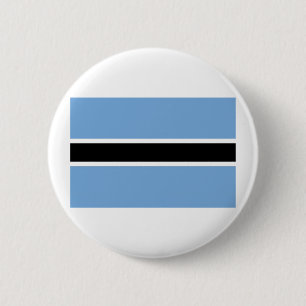 Badge Rond 5 Cm Drapeau du Botswana
