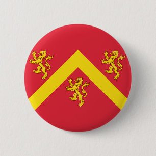 Badge Rond 5 Cm Drapeau du bouton Anglesey