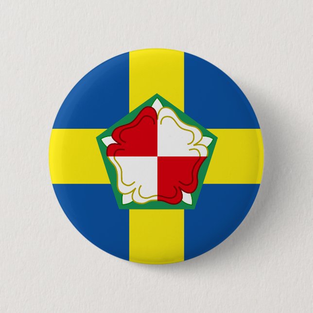 Badge Rond 5 Cm Drapeau du bouton Pinback Pembrokeshire (Devant)