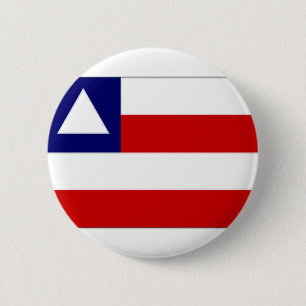 Badge Rond 5 Cm Drapeau du Brésil Bahia