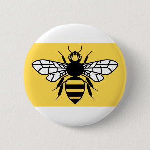 Badge Rond 5 Cm Drapeau du comté de plus grand Manchester