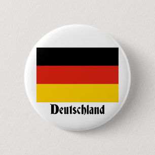 Badge Rond 5 Cm Drapeau du Deutschland