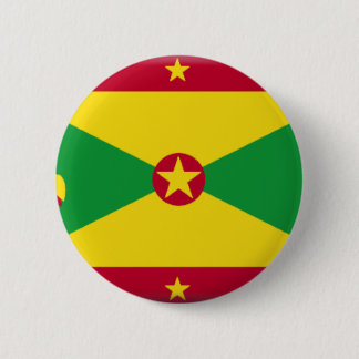 Badge Rond 5 Cm Drapeau du Grenada