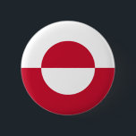 Badge Rond 5 Cm Drapeau du Groenland<br><div class="desc">Drapeau patriotique du Groenland.</div>