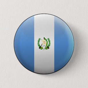 Badge Rond 5 Cm Drapeau du Guatemala