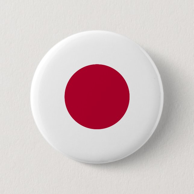 Badge Rond 5 Cm Drapeau du Japon (Devant)