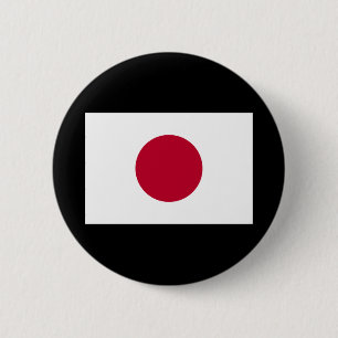 Badge Rond 5 Cm Drapeau du Japon