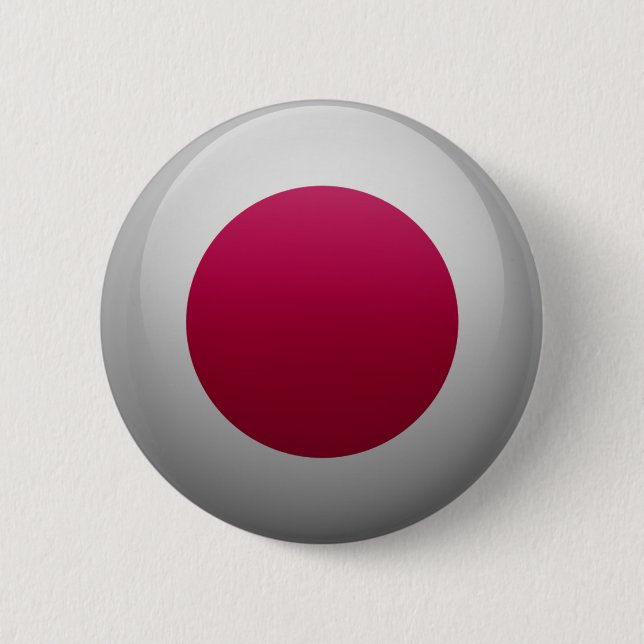Badge Rond 5 Cm Drapeau du Japon (Devant)