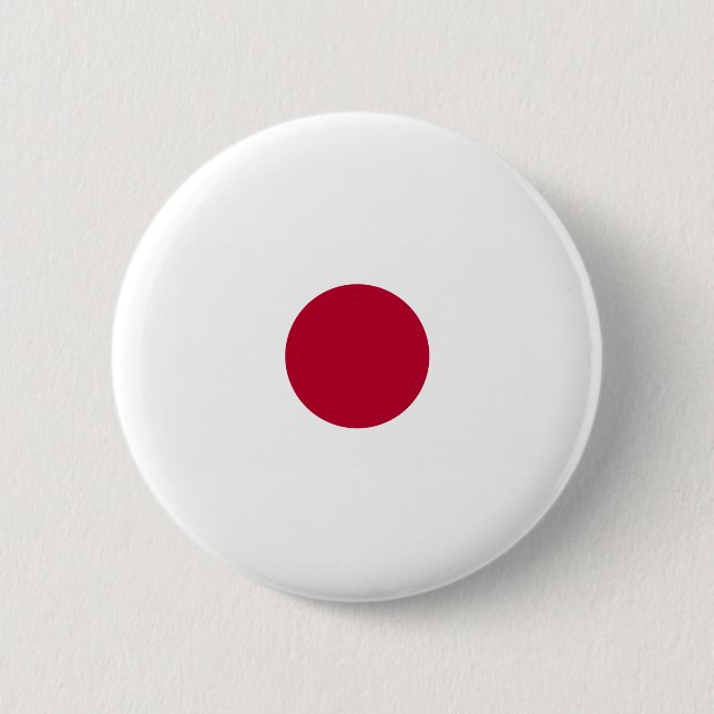 Badge Rond 5 Cm Drapeau du Japon (Devant)