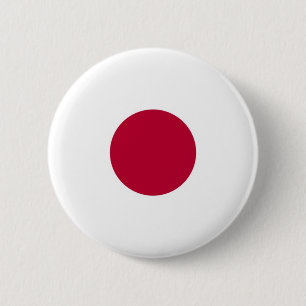 Badge Rond 5 Cm Drapeau du Japon sur le Pin/insigne de bouton