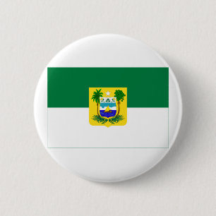 Badge Rond 5 Cm Drapeau du Rio Grande do Norte, Brésil