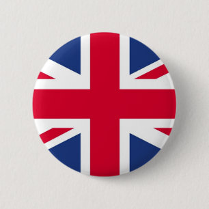 Badge Rond 5 Cm Drapeau du Royaume-Uni