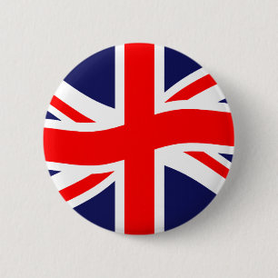 Badge Rond 5 Cm Drapeau du Royaume-Uni + vos idées