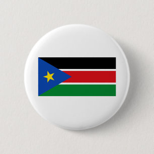 Badge Rond 5 Cm Drapeau du Soudan du Sud