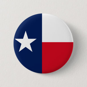 BADGE ROND 5 CM DRAPEAU DU TEXAS