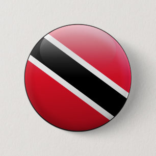 Badge Rond 5 Cm Drapeau du Trinidad-et-Tobago
