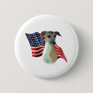 Badge Rond 5 Cm Drapeau grec italien