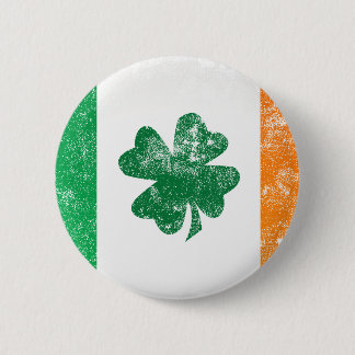 Badge Rond 5 Cm Drapeau irlandais