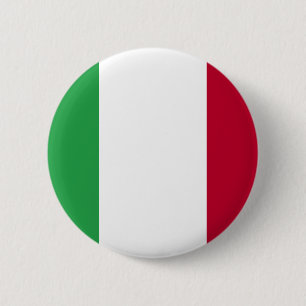 BADGE ROND 5 CM DRAPEAU ITALIEN