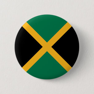 Badge Rond 5 Cm Drapeau Jamaïque