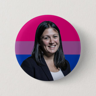 Badge Rond 5 Cm Drapeau Lisa Nandy Bisexual Insigne