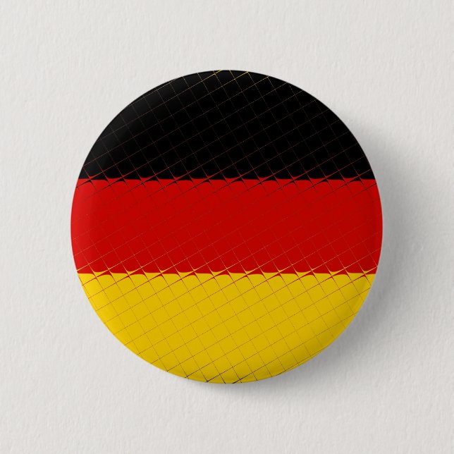 Badge Rond 5 Cm Drapeau national d'Allemagne (Devant)