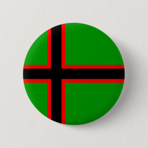 Badge Rond 5 Cm Drapeau national de Karelia