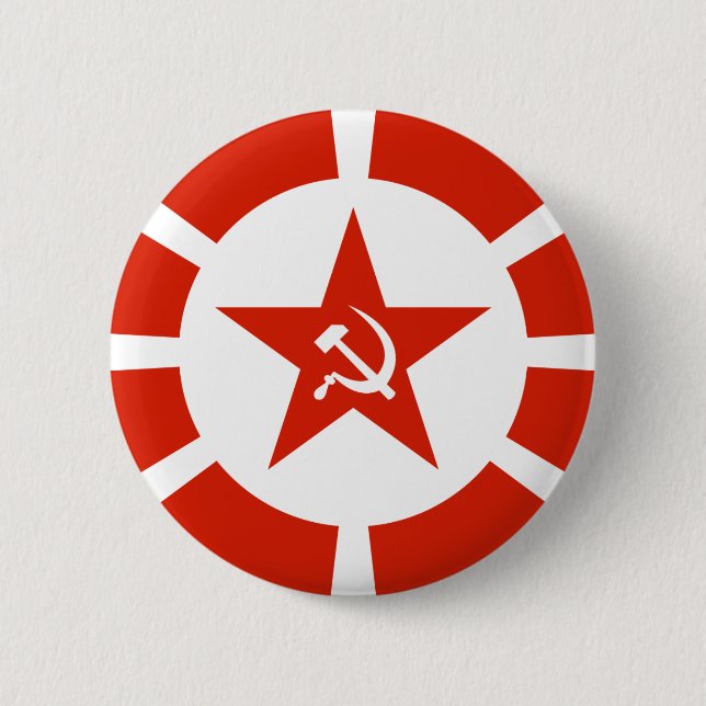 Badge Rond 5 Cm Drapeau naval 1923 (Devant)
